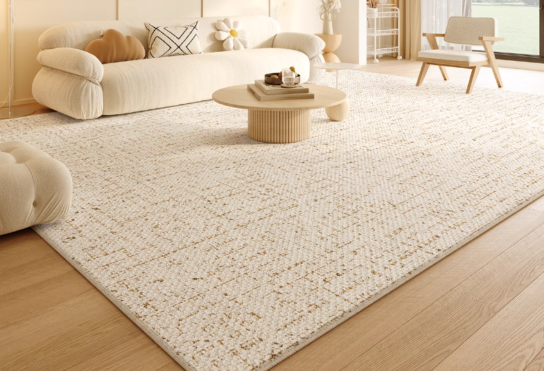 哪種地毯防水效果最好，0甲醛安全耐用防水免打理奶油風(fēng)地毯-第3張圖片-文巢好物