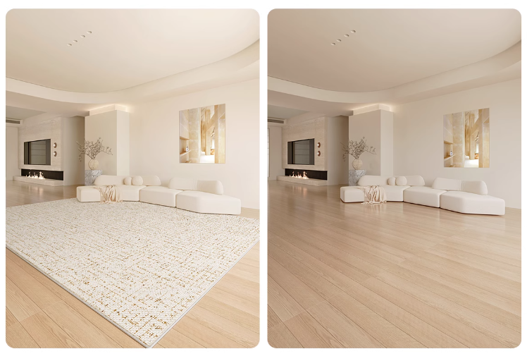 哪種地毯防水效果最好，0甲醛安全耐用防水免打理奶油風(fēng)地毯-第11張圖片-文巢好物