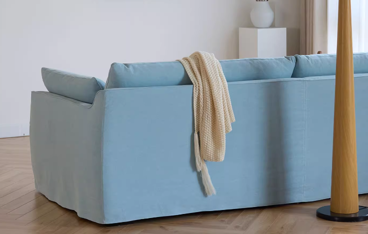 什么樣的沙發(fā)坐著最舒服，樸琢沙發(fā)輕薄扶手設(shè)計，白鵝絨+新雪麗棉-第15張圖片-文巢好物